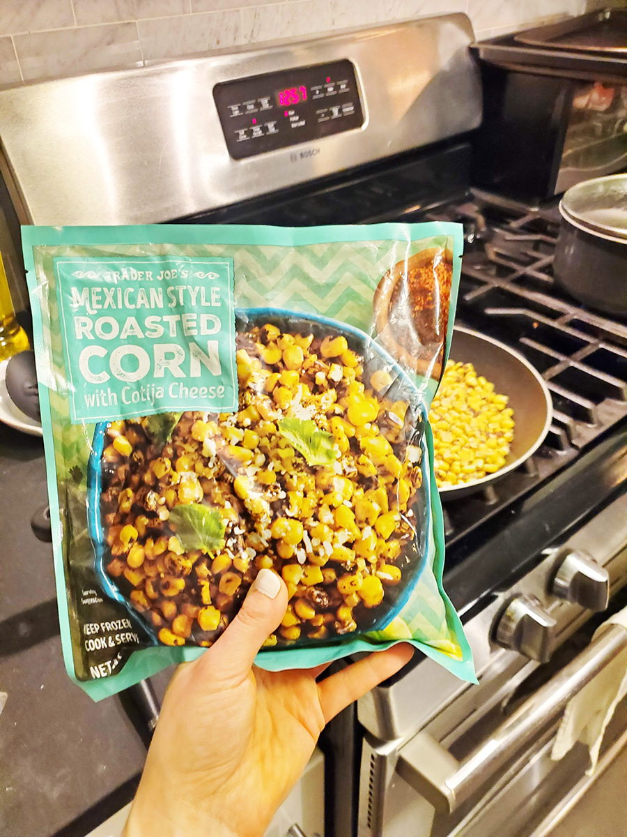 Trader Joe's Mexican Style Roasted Corn
