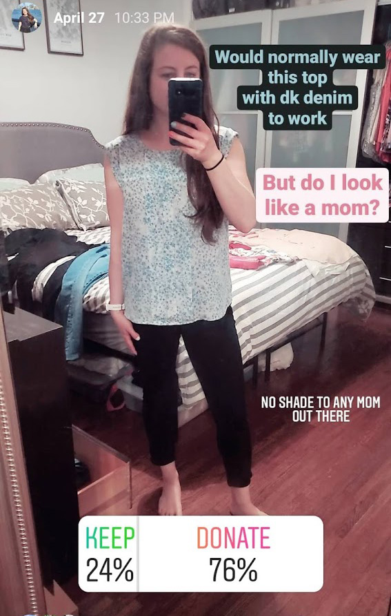 Instagram Poll Mom Outfit
