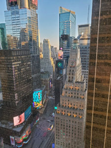 Big Night out in NYC-View from Marriott Marquis NYCt