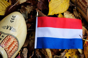 Dutch Language Holland shoe and flag