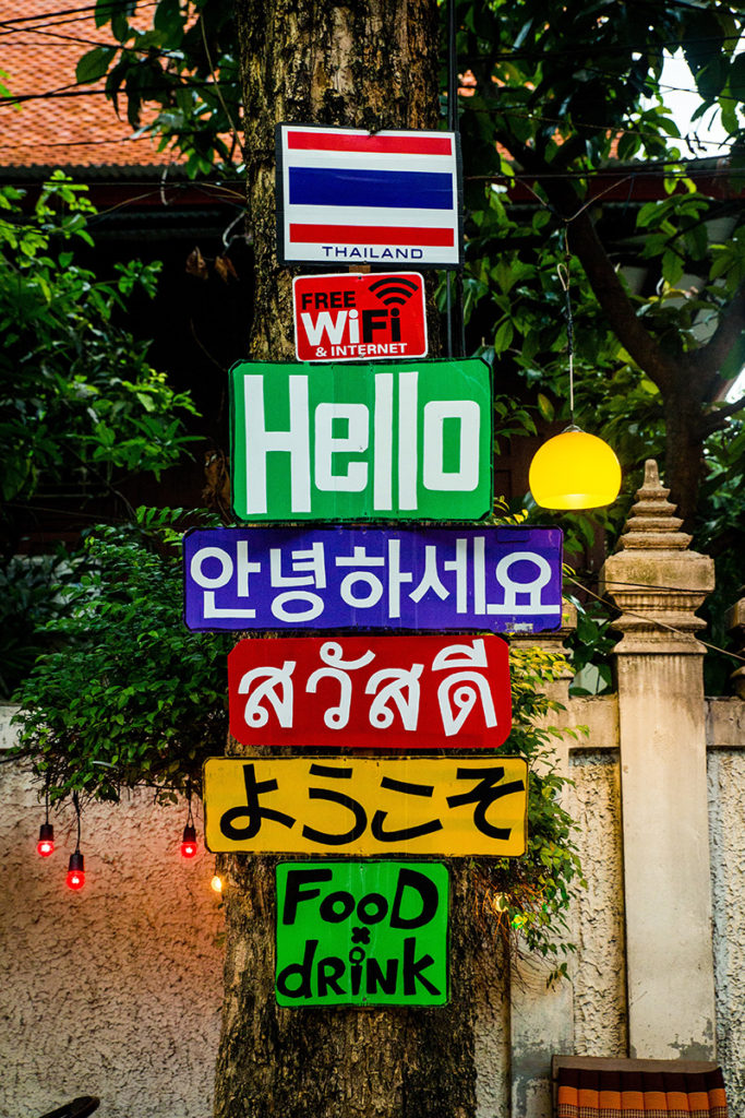 Thai Language basics for beginners