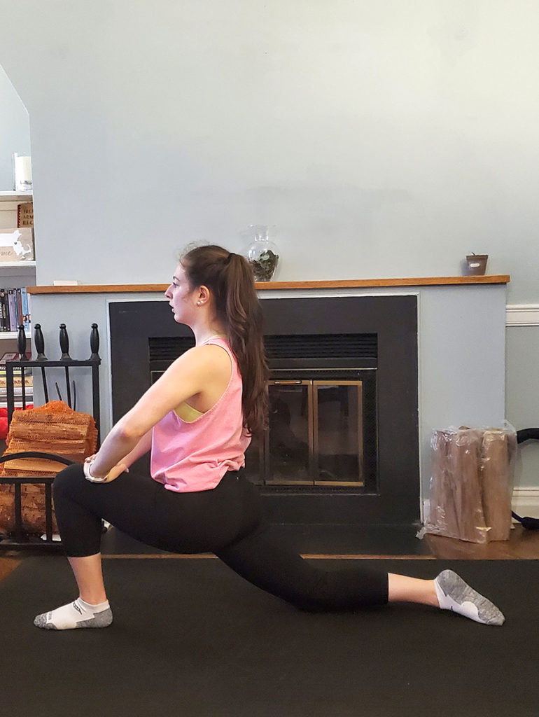 Low Lunge Post Run Stretches