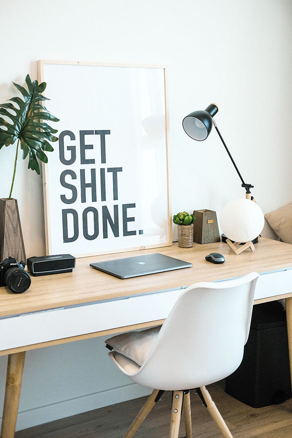7 Mental Health Tips for Working From Home - Keep a Desk Space