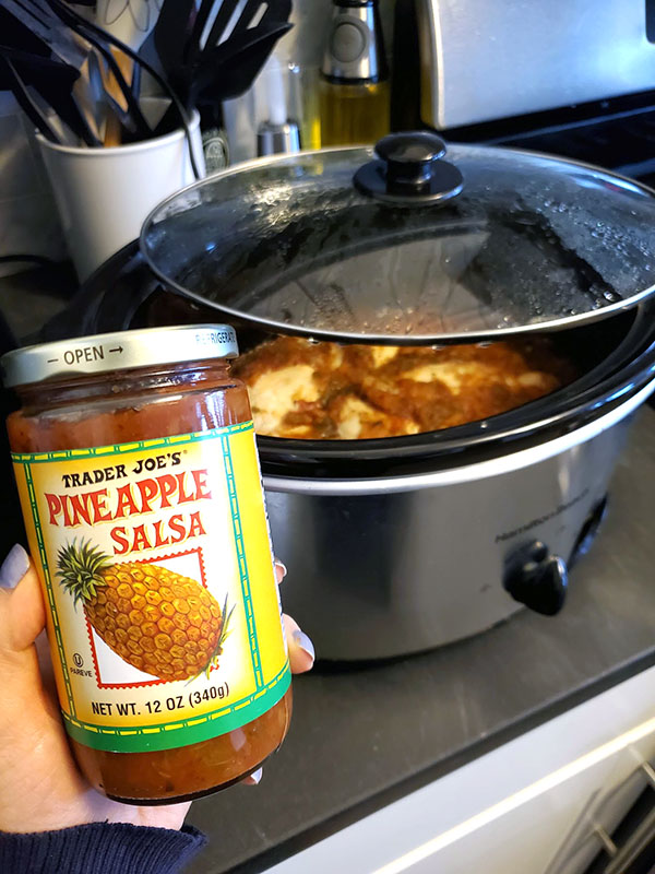 Easy Slow Cooker Recipes - Trader Joe's Pineapple Salsa