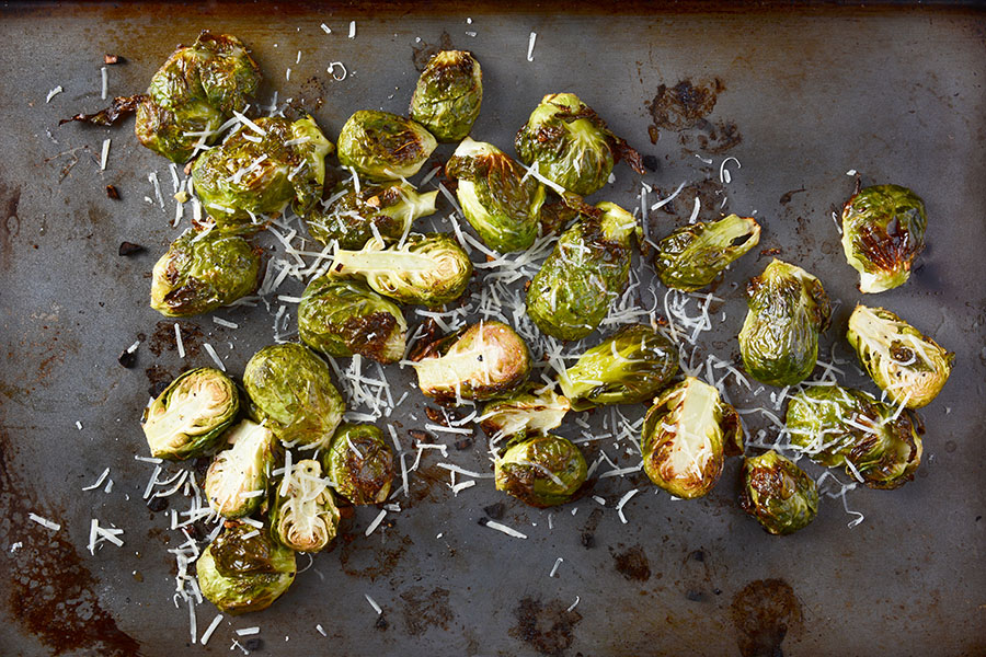 Brussels sprouts recipe oven with parmesan cheese