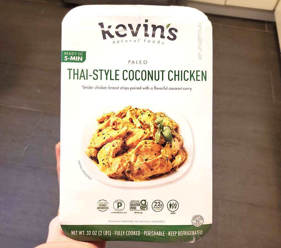 Kevin's Healthy Kitchen - Thai Style Coconut Chicken- Costco Prepared Meals