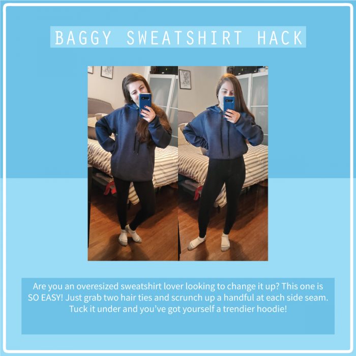 MARCH HACK Baggy Sweatshirt HACK
