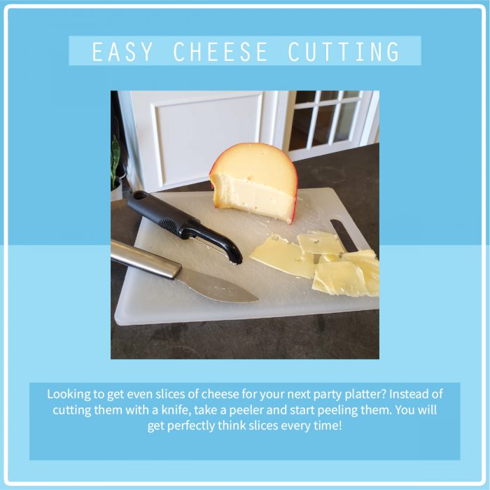 MARCH LIFE HACKS EASY CHEESE CUTTING