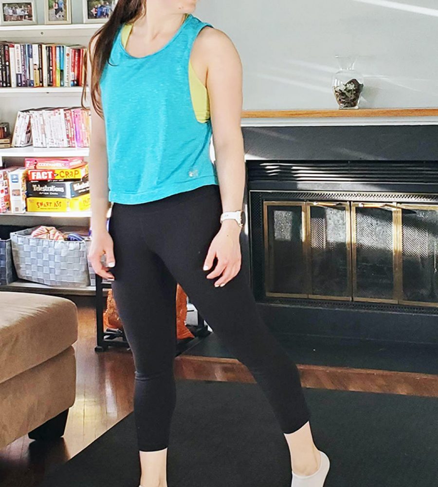 Under Armour Tank Old Navy compression leggings